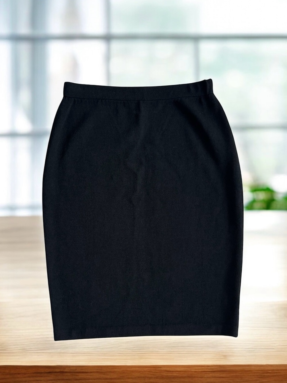 🆕 ST. John Black Label Santana Knit Skirt Black